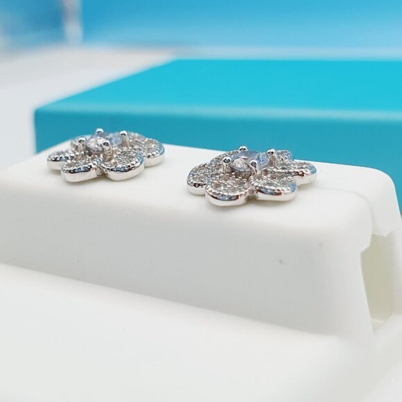 "925 Sterling Silver CZ Beautiful Earrings for Women, 1USPAR4245   eta - Picture 11 of 11